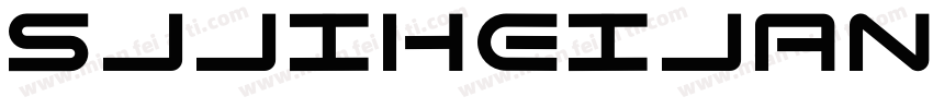 sjjiheijanti regular字体转换